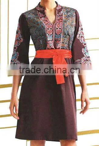 colorful ladies short top