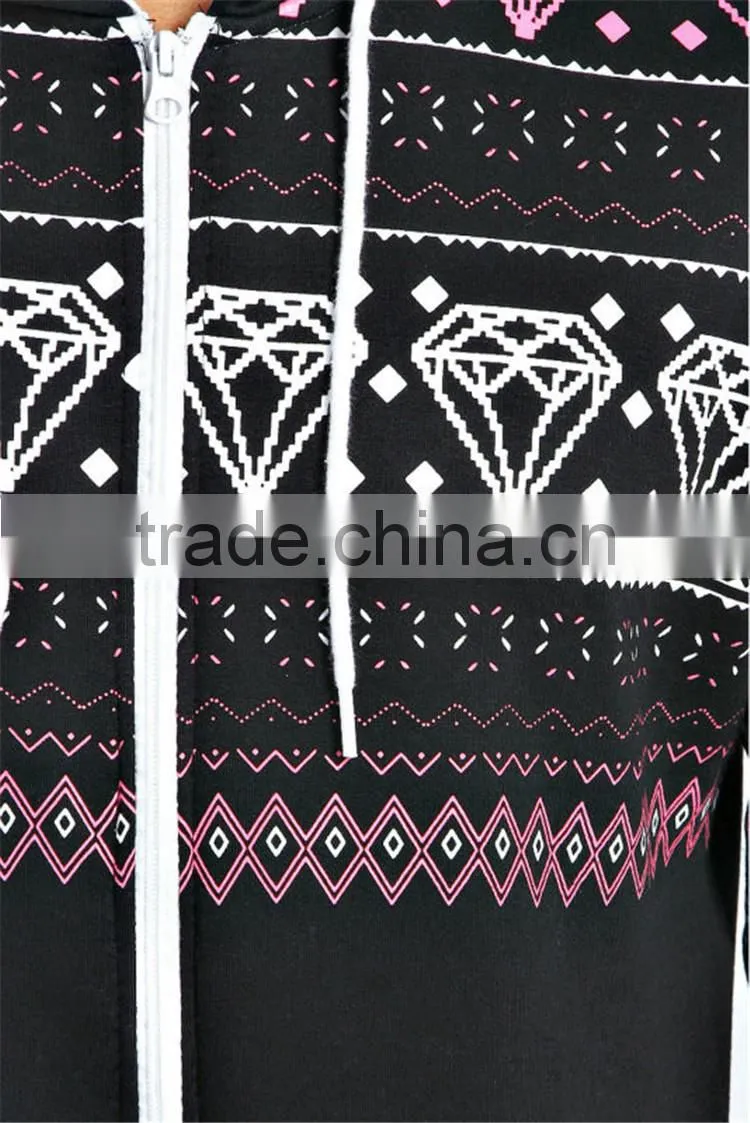 PA0027A diamond printed onesie jumpsuit for men