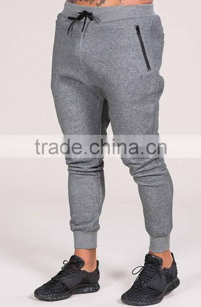 High Quality Long Sleeve Zipped Pockets Mens Track Top Plain Tracksuit