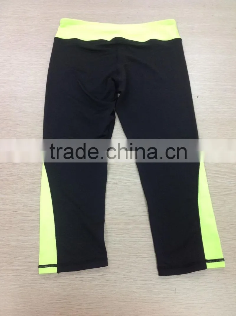 good quality sports half pants capoeira sports pants wide leg yoga pants