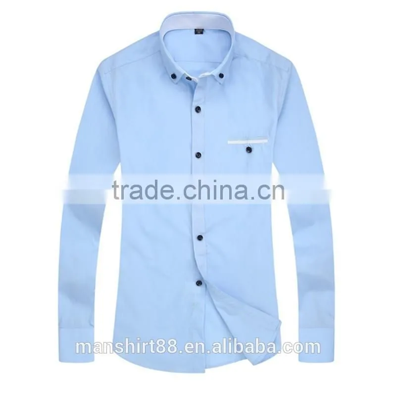 Latest dress design multi-colors formal men shirts