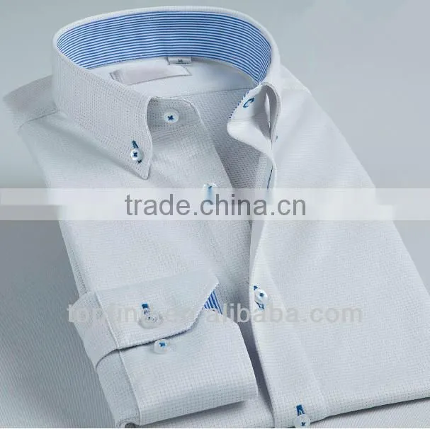 Men plain long sleeve dress Shirts