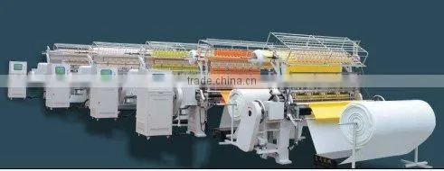 shuttle multi needle quilting machine