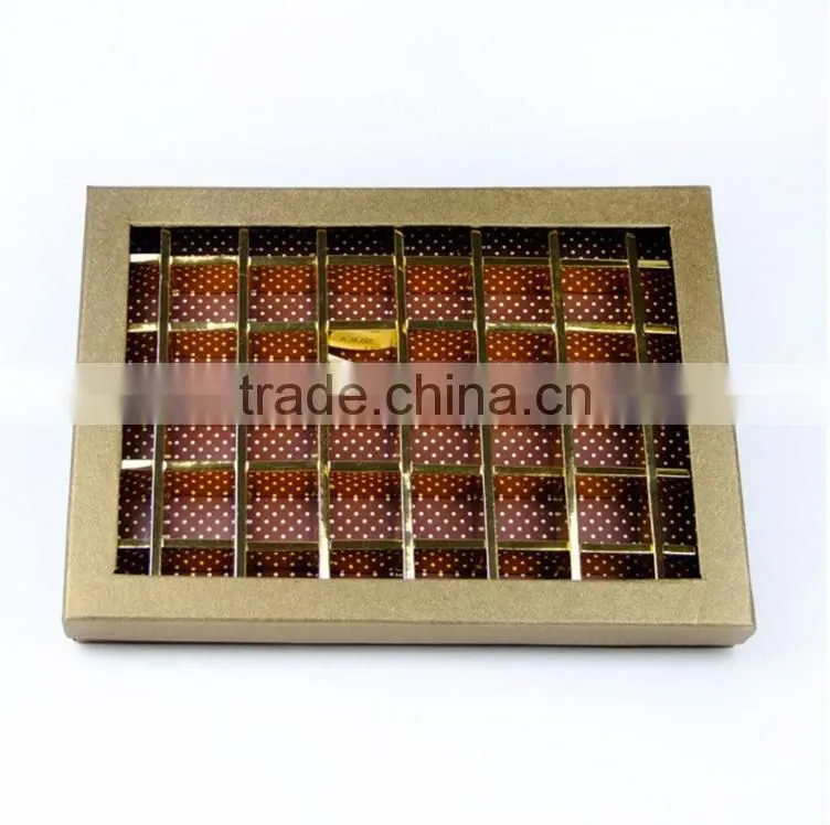 Window Box Packaging Chocolate Box Candy Box in Stock,boite de chocolat
