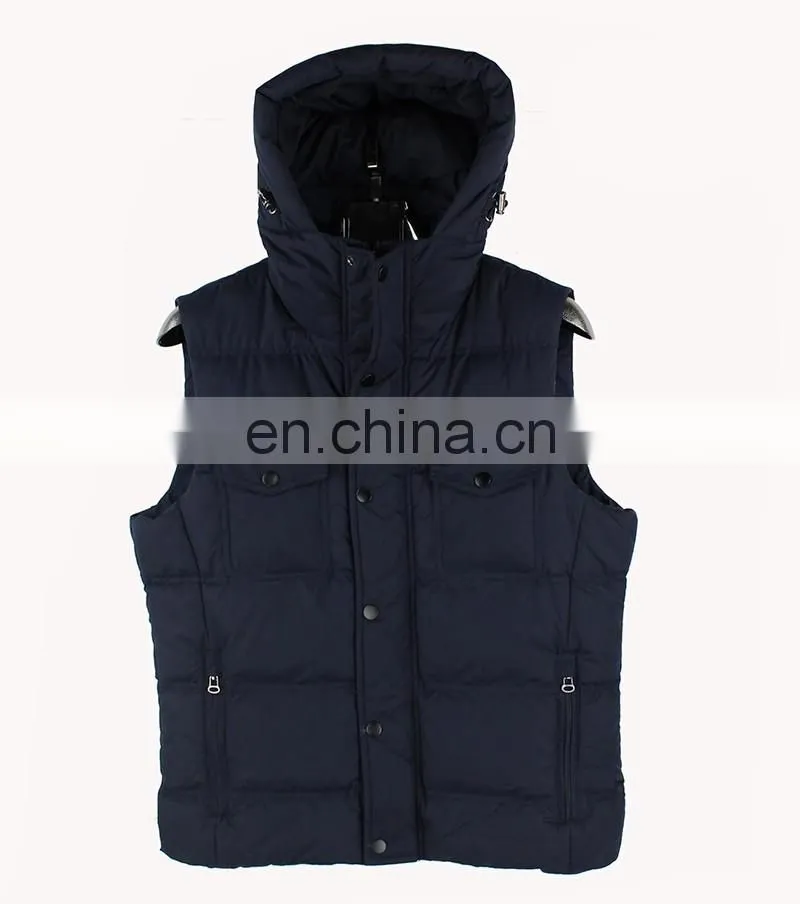 2016 wholesale high quality winter hot men waistcoat