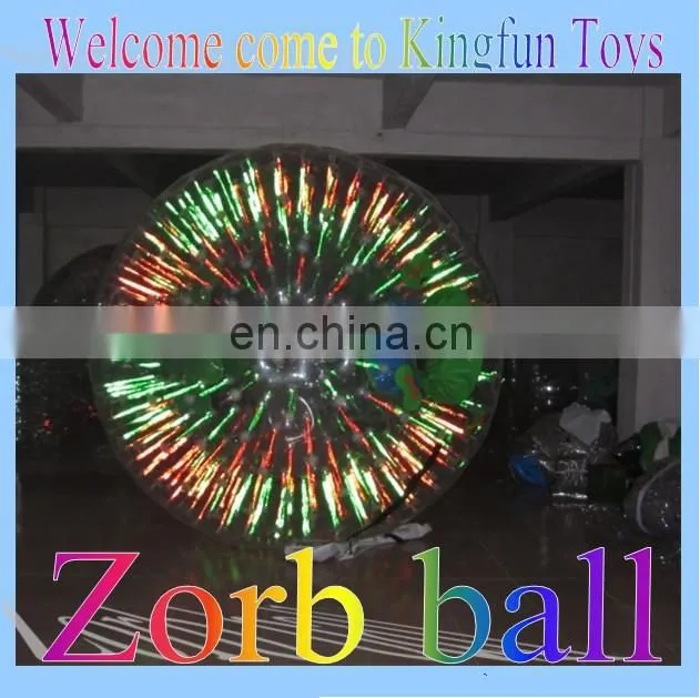 rolling zorb ball for air track games