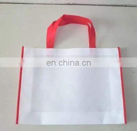 Green handle Non woven bag
