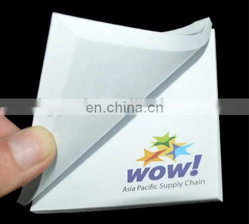factory OEM personalized design printed custom adhesive tear off notepad