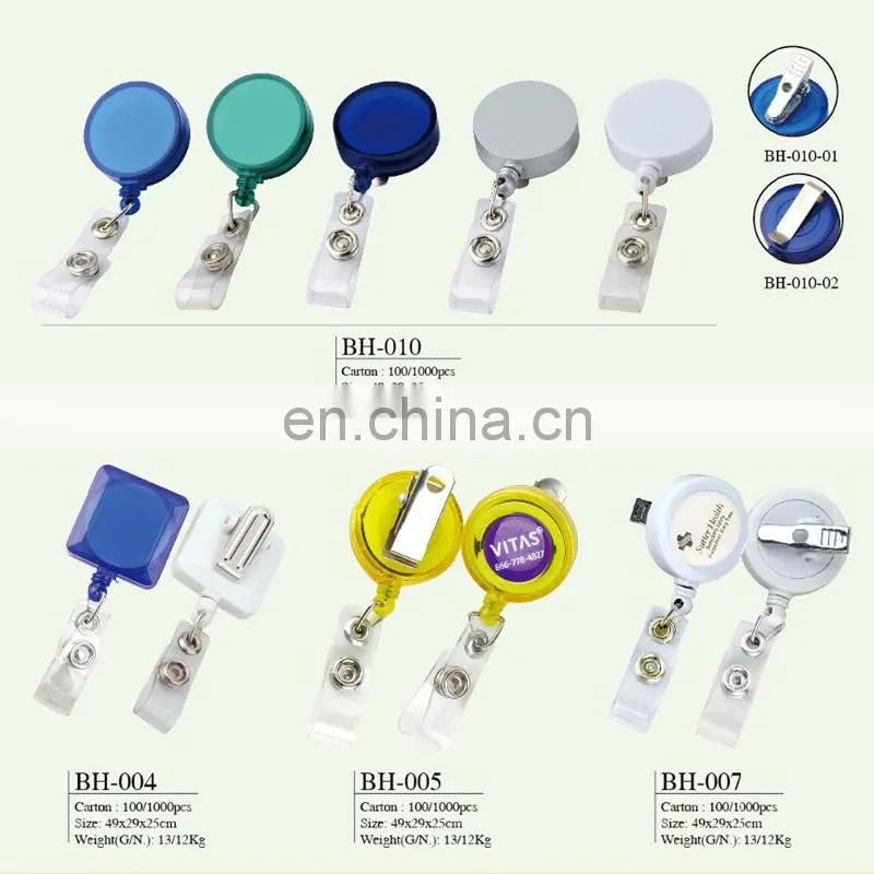 Customized Endurable Handmade Retractable Badge Reel