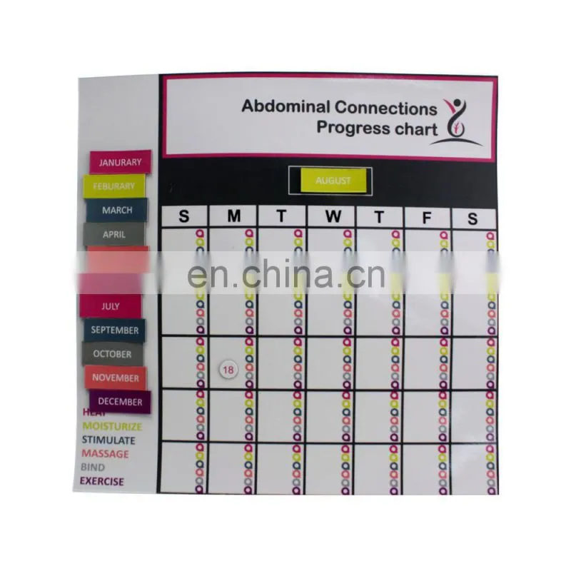 marketing brand custom-made round plastic magnet