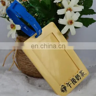 Personalised PVCTravel Baggage Bag Tag with strip