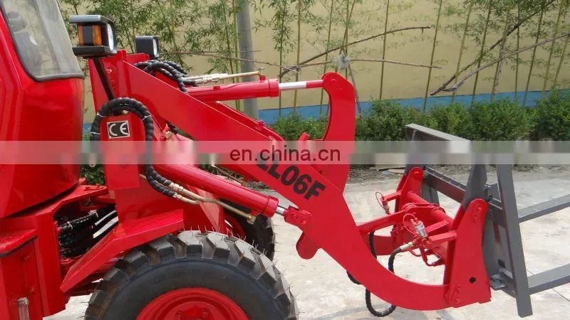 600kg rated load mini wheel loader with CE