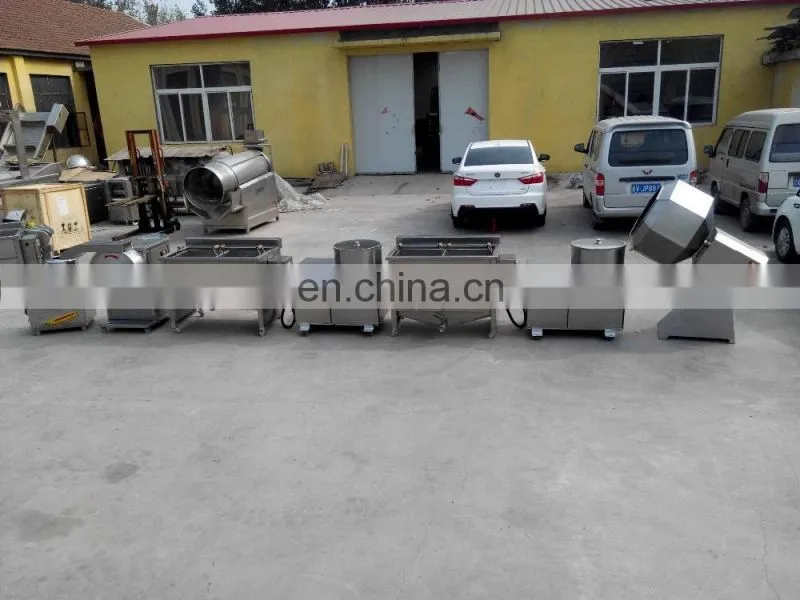 Frozen french fries potato chips factory equipment price/french fries making machines/potato processing line