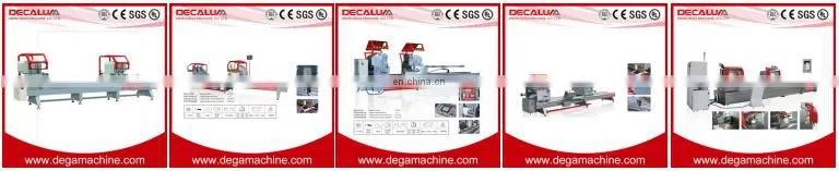 China Suppliers Aluminum Profile CNC Double Head Cutting Saw Windnow and Door Making Machine LJZ2-CNC-500*4200A