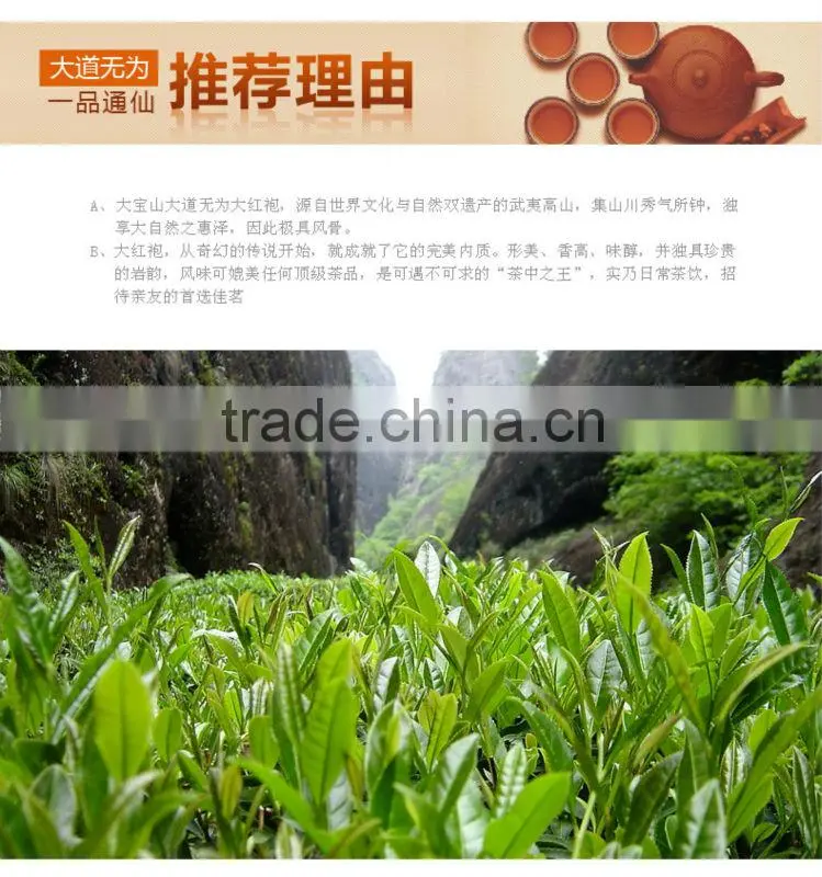 Premium Dahongpao,Big red robe,Wiyi Oolong Tea