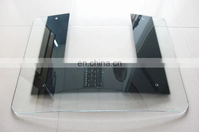 Customized Hot Bend 3-19mm Tempered Curved Glass