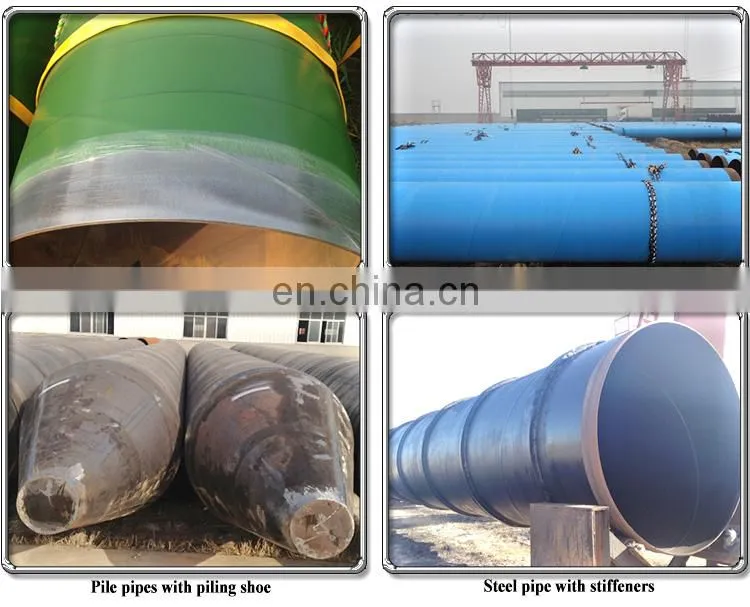 YOUFA STEEL PIPE GROUP, welded spiral ssaw steel pipe for piling and building construction