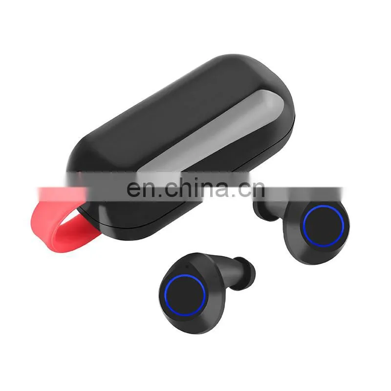wholesale air dots earphone black B168 tws headset mini in ear dots earhook auriculares audifono