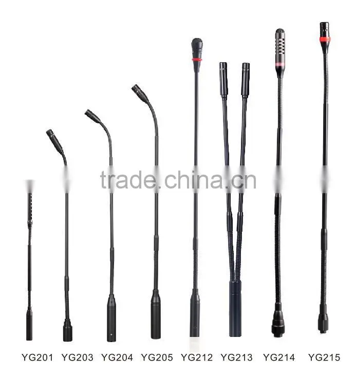 Professional Conference Microphone Gooseneck Microphone with stand YG245 YARMEE