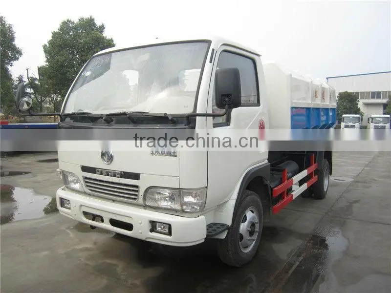DongFeng side loading garbage truck