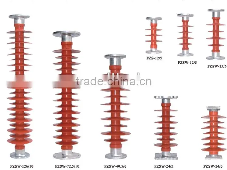 Composite rod post insulators