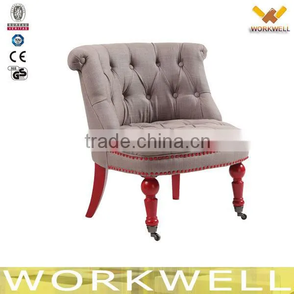 WorkWell hot sale living room furniture children leisure chair Kw-D4047-1