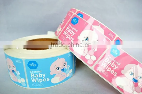 Paper adhesive wine bottle label sticker with competitive advantage