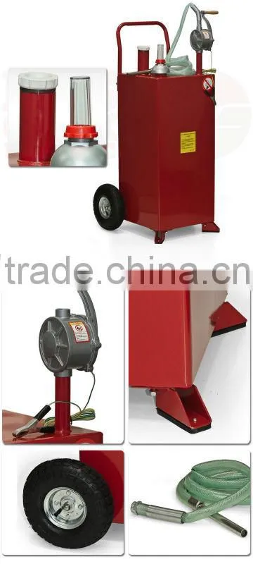 30gal fuel transfer tanks with bi-directional hand Pump