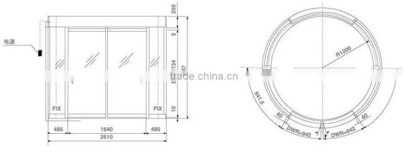 Hot sale Automatic underground gate closer
