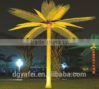 the artificial palm tree with lighting/LED artificial palm tree