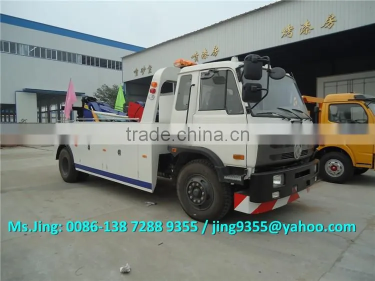 Dongfeng 4x2 rotator tow truck, LHD / RHD under lift wrecker tow trucks 12-16T on sale