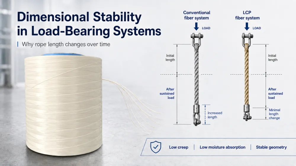 Dimensional Stability in Load-Bearing Systems: Why Rope Length Changes Over Time ?