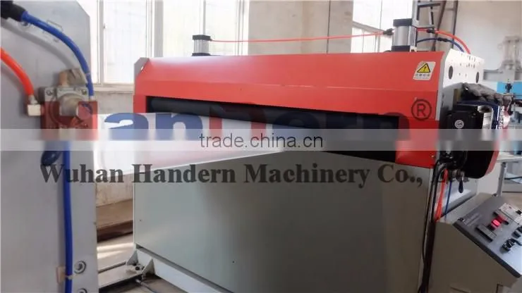 Single layer plastic pvc sheet extrusion line