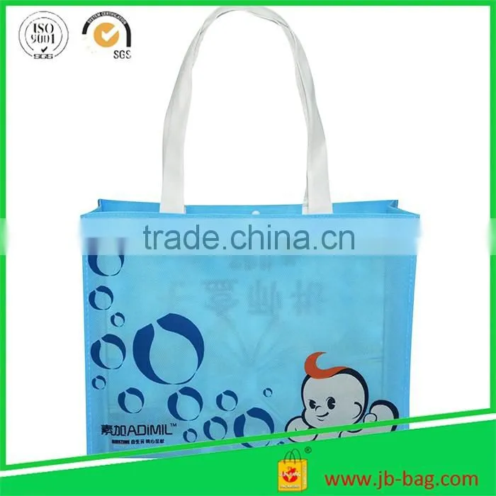 Reusable Non Woven Promotional Shopping Bags Various Color Choose Non Woven Bags,Sewing Seal,Customized Logo Printed,75GSM