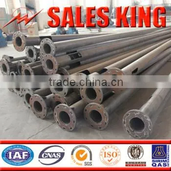 High quality and best price traffic light pole with 11m arms