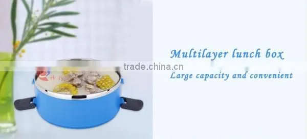 Take away food box stainless steel insulated lunch box for school