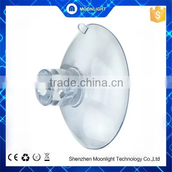 Clear Silicion Suction Cup with Metal Ring Handle