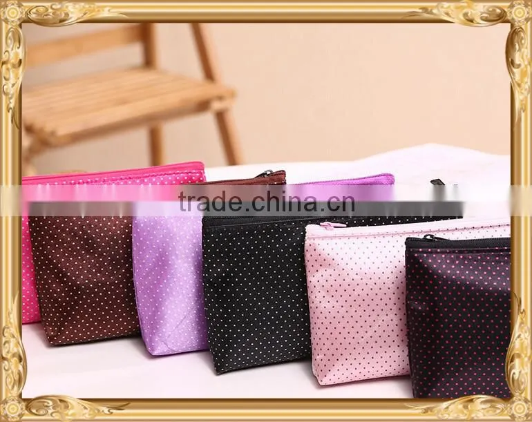 Eco-friendly portable silicone cute comestic bag