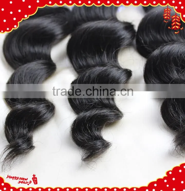 Human hair 100% loose wave 8-30inches beauty queen hair extensions