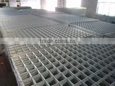 Galvanised sheet metal fencing mesh 2000x1200 25x25x2.5 panels weld wire trailer