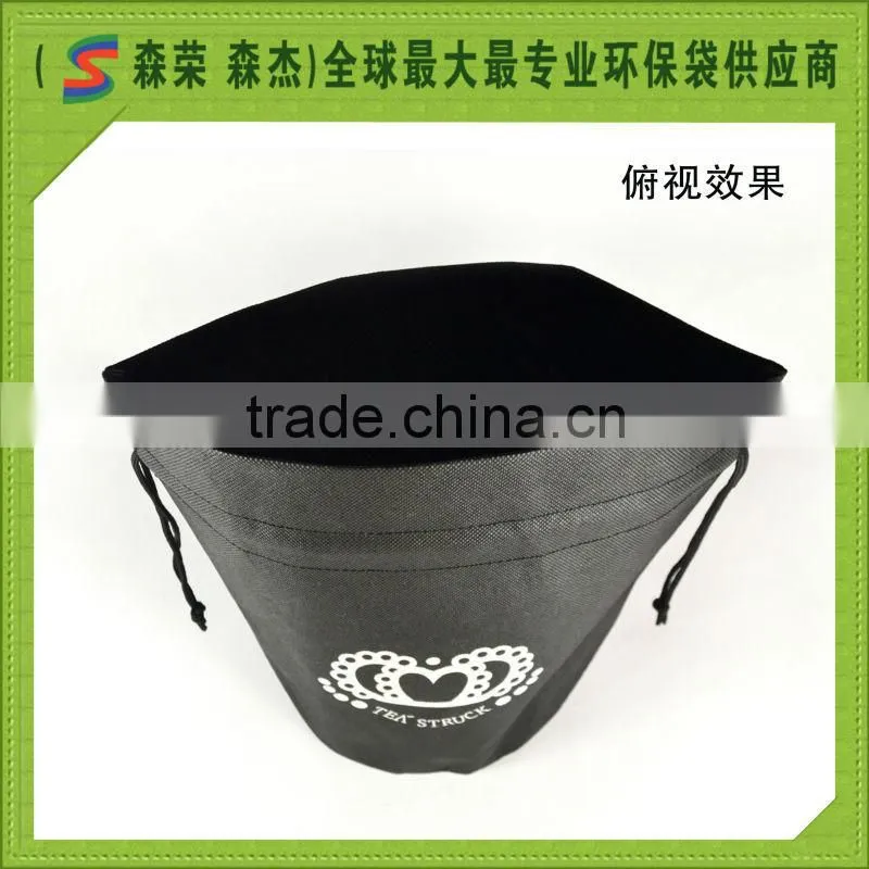 PP non woven Drawstring gift bag packing bag