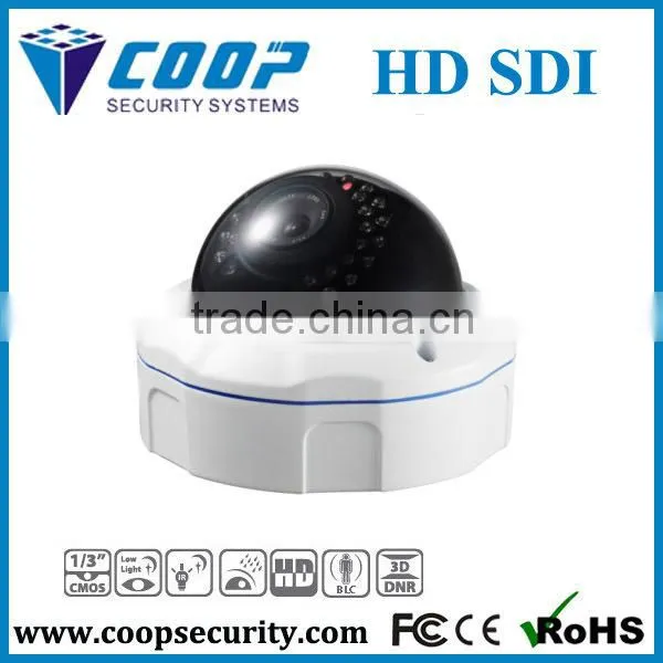 Vandal-proof HD Solution Security Monitor System HD SDI Panasonic Technology Dome Camera 1080P