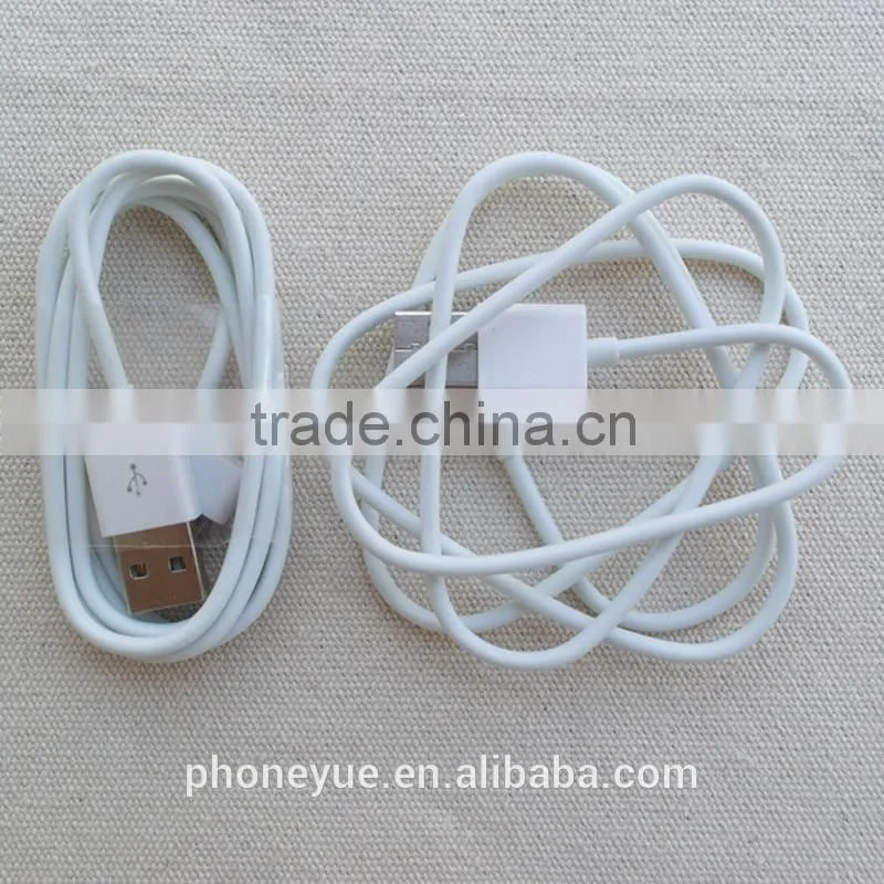 cheap price bulk 1m 2m original material usb data charging cable for iphone4