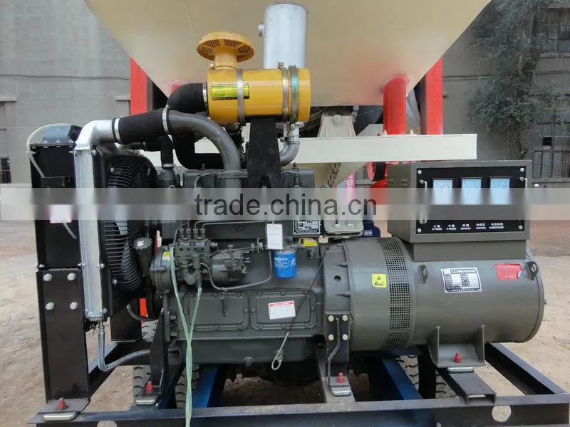 Placer gold washing plant trommel screen machine