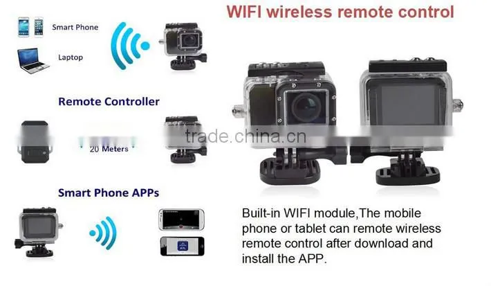 Original SJ4000 WIFI Action Camera Diving 60M Waterproof Camera 1080P Full HD Underwater Sport Camera Sport DV