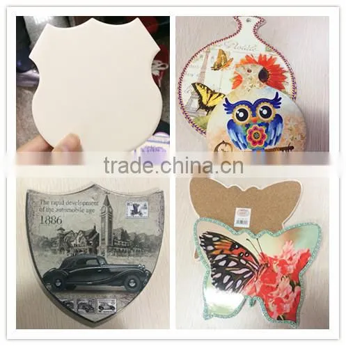 Beer Cap Shape Porcelain Ceramic Trivet