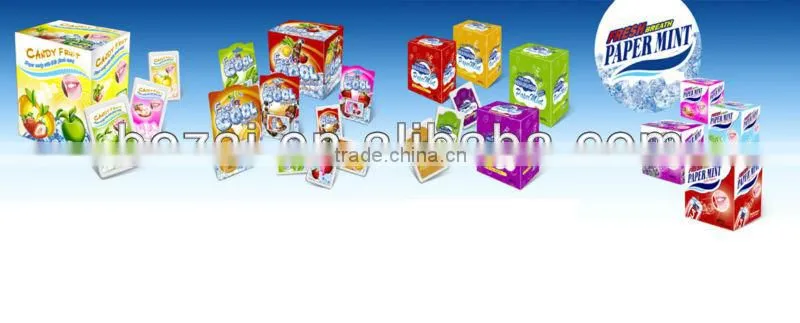 Strong mint fresh breath candy
