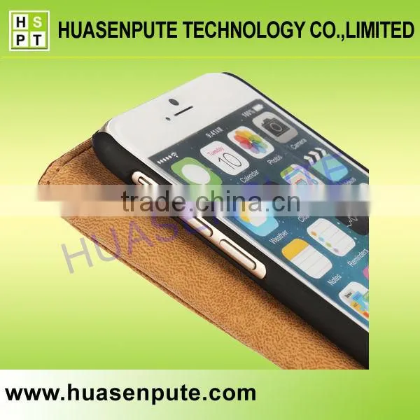 Vintage Style Leather Flip Magnetic Mobile Phone Cover Case For iPhone 6