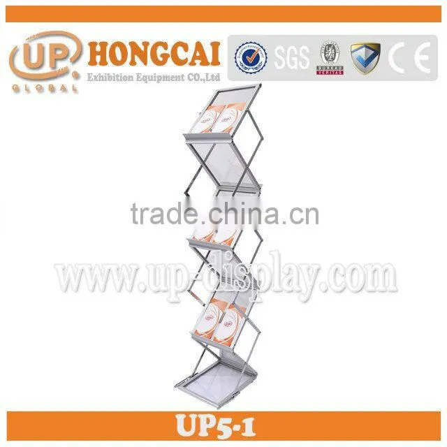 Excellent Quality A3 A4 A5 Size Office Use Portable Foldable Brochure Holder