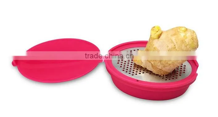 S/S+PP 9.5*6.5*2.5 High quality kitchen multifunctional manual fruit&vegetable grater/chocolate grate/cheese grater